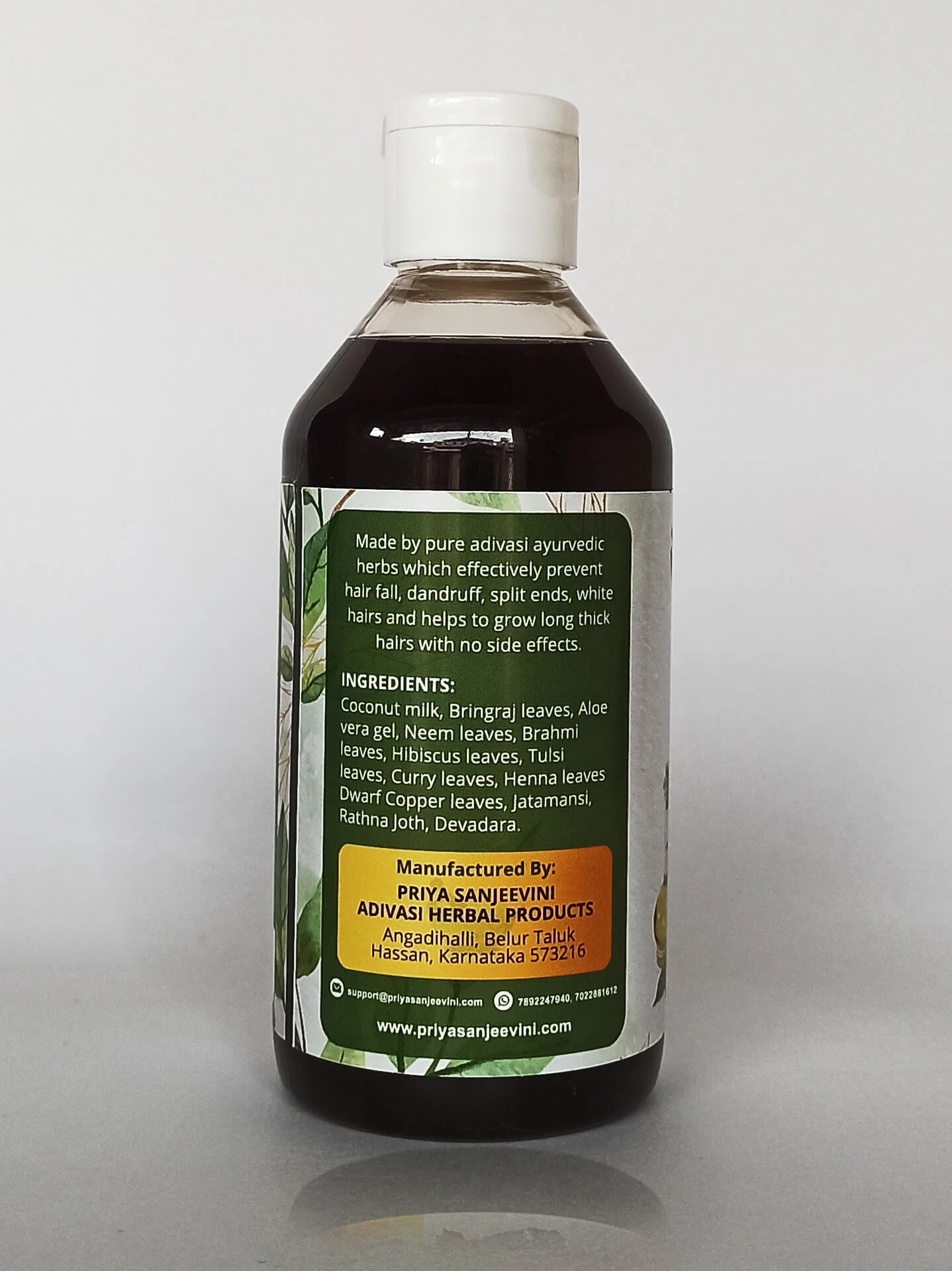 Priya Sanjeevini Adivasi Herbal Hair Oil 250ml - Image 2