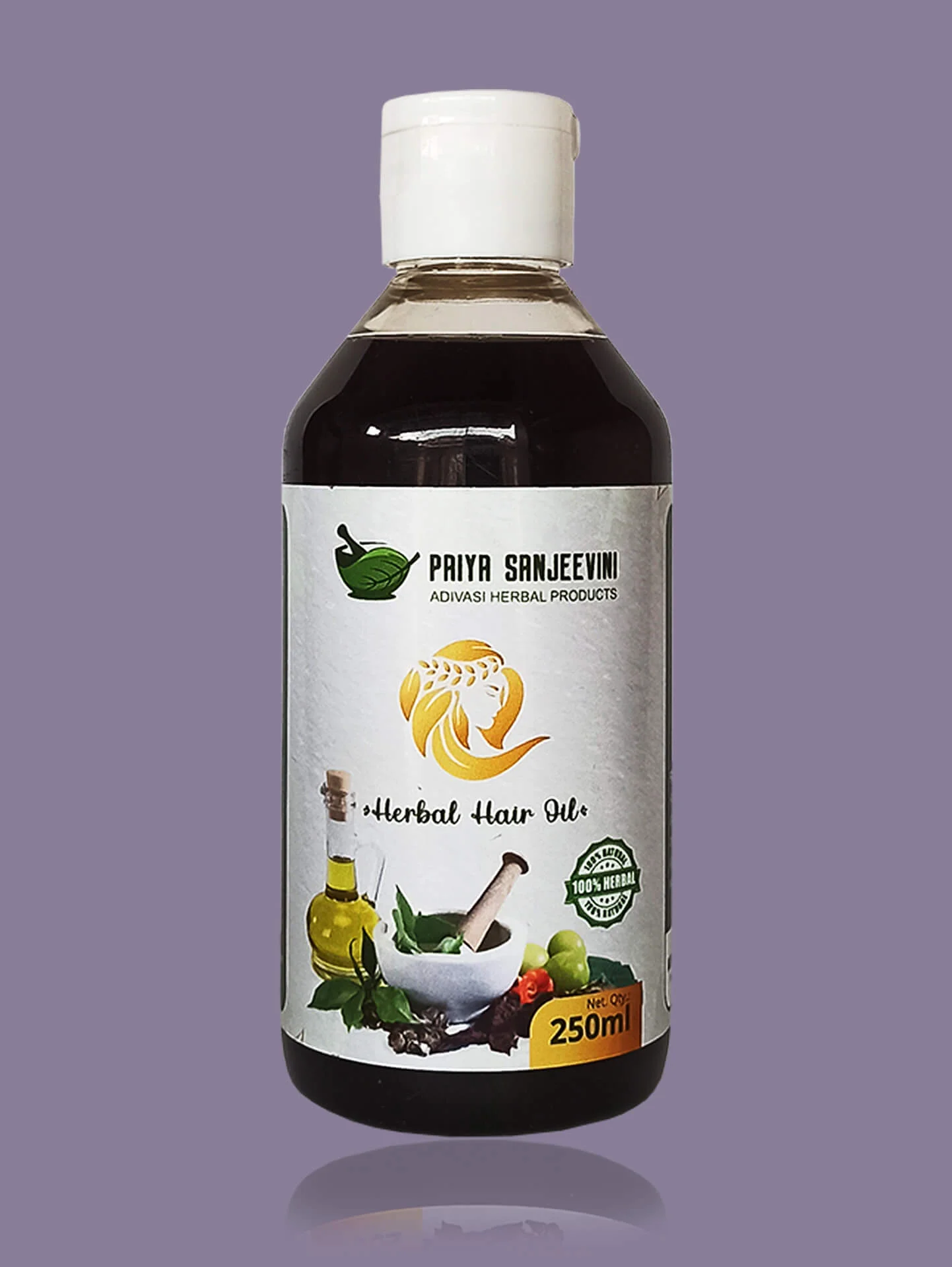 Priya Sanjeevini Adivasi Herbal Hair Oil 250ml